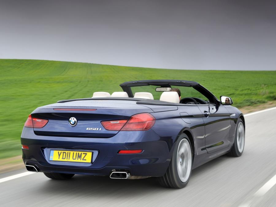  BMW 650i Convertible 2011 года  (UK) (фото 6 из 17)